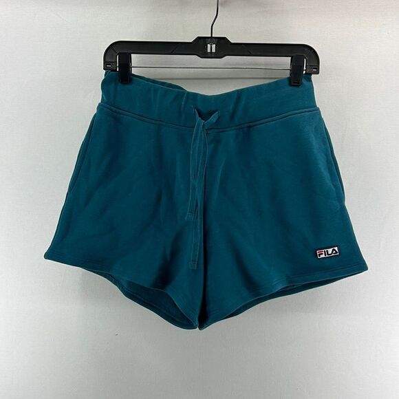 Fila Diara High Rise Short - Blue Coral - Sz Medium - NWT - Picture 1 of 6